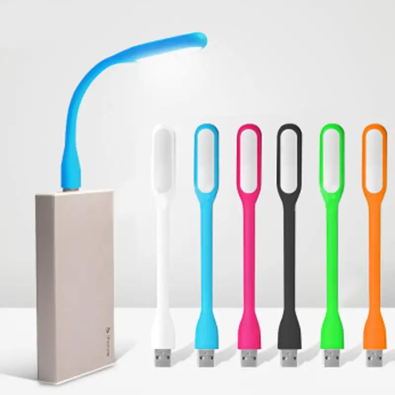 2022 New Mini Creative USB LED Book Light Flexible Foldable USB LED Lamp for Power Bank for Computer Notebook for xiaomi