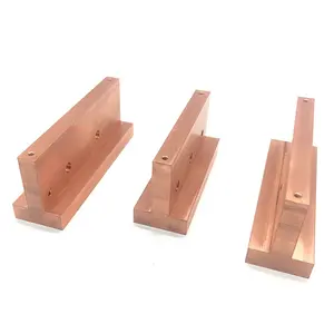 CNC machining stainless precision custom rapid milling horizontal cnc machining of customized copper parts