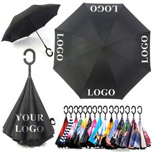 Parapluie de golf grand format personnalisé, coupe-vent et imperméable, avec logo, pour l'extérieur, protection solaire et pluie - Product Image 1