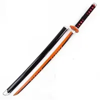 קטאנה חרב אמיתי יפני סמוראי חתיכה אחת אנימה Sabito Rengoku Senjurou Tokitou Uichirou