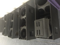 Double système de haut-parleurs VT4888 PA de 12 pouces Haut-parleur Vertec L-VT4888 pa Dual Line Array en bois avec puissance de sortie