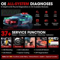 Launch X431 Pros V5.0 con 37+ Funzioni Speciali, Strumento Diagnostico di Livello OEM, Macchina Diagnostica per Codifica ECU per Tutti i Veicoli
