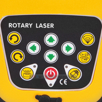 Niveau laser rotatif numérique à faisceau vert à auto-nivellement, portée de 500 m