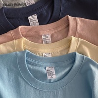 T-shirt personnalisé de qualité supérieure, poids lourd, 230 GSM, 100% coton, col rond, manches courtes, disponible en plusieurs couleurs et tailles extra-larges