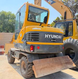 รถขุดล้อยางมือสอง Hyundai 60W-9 ขนาด 6 ตัน สภาพดี - Product Image 4