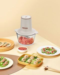 Elektrikli kıyma makinesi 2 in 1 et kıyıcı OEM sebze ve et kıyıcı - Product Image 6