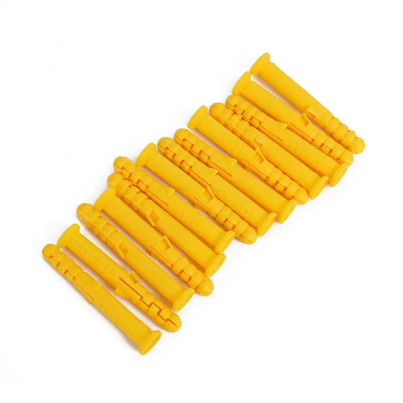 Anclaje de palanca de plástico de nailon de Croaker amarillo pequeño de fábrica profesional