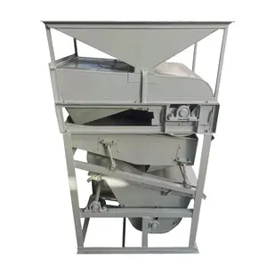 Grain cleaner rice destoner winnowing and screening machine