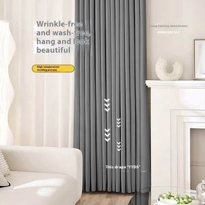 नए पूर्ण ब्लैकआउट चेनले पर्दे शेओक्सिंग केकिओ सनशेड कपड़े तैयार इंजीनियरिंग थोक पर्दे के थोक पर्दे - Product Image 1