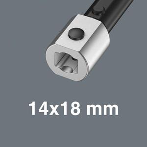 WERA - 05078681001 Inserto de extremo abierto 14x18mm-EAN 4013288196835 LLAVES DE PAR BROCAS - Product Image 2