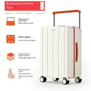 Maleta con Ruedas y Asa Telescópica de 20-26 Pulgadas, con Cierre de Cremallera PET+PE, para Hombre y Mujer, con Carga USB - Product Image 2