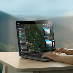 Drone de transport D JI d'occasion avec système de levage aérien, drone multirotor 4 axes 8 rotors pour le transport de marchandises, batterie longue durée - Product Image 4