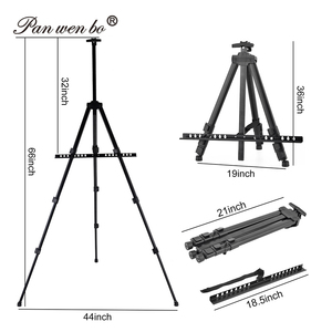 Xách Tay Nghệ Sĩ Giá Vẽ Đứng Có Thể Điều Chỉnh Chiều Cao Sơn Giá Vẽ Với Túi Bảng Top Nghệ Thuật Vẽ Giá Vẽ Cho Bức Tranh - Product Image 2