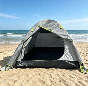 <span class=keywords><strong>Tente</strong></span> de camping portable, légère, double couche, imperméable, pliable automatiquement, de haute qualité, robuste et personnalisée - Product Image 1