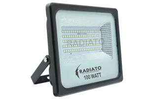 Projecteur LED extérieur en aluminium 50W, indice IP66, robuste, étanche, lampe de sécurité lumineuse pour jardin, cour, entrepôt - Product Image 2