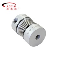 Aodisi BI - Raccord flexible micro-bellow en alliage d'aluminium, type vis de réglage, similaire aux types BWC et BWLC