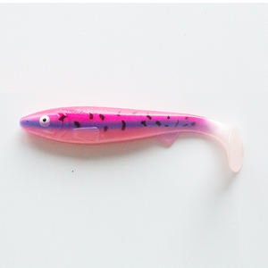Grandes leurres souples en plastique à queue en T, Swimbait en PVC 6,5 po 1,3 oz, <span class=keywords><strong>Leurre</strong></span> souple type Minnow Shad 16,5 cm 34 g, <span class=keywords><strong>Leurre</strong></span> souple à queue de pagaie pour <span class=keywords><strong>brochet</strong></span> - Product Image 6