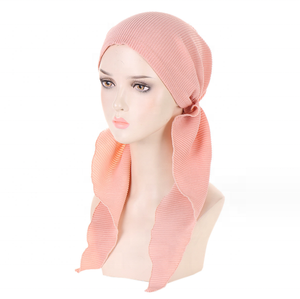Pañuelo para la Cabeza para Mujer, Pre-atado, para Quimioterapia, Gorro de Cáncer, Turbante, para Pacientes con Cáncer - Product Image 2