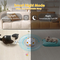 Jouets électriques pour chats, jouet automatique à plumes de papillon électrique pour chat, jouet interactif pour chat d'intérieur