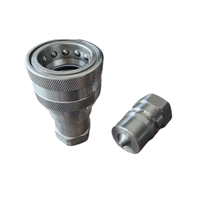 Trực tiếp từ nhà máy BSP 1/4 "Búp bê van nhanh chóng Coupler ISO-B thủy lực phát hành nhanh chóng kết nối Coupler - Product Image 4