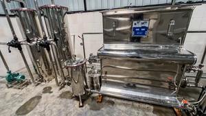 Système d'osmose inverse industriel entièrement automatique 10,000 LPH/10,000 LTR RO usine inoxydable moteur électrique bouteille PLC plastique - Product Image 5