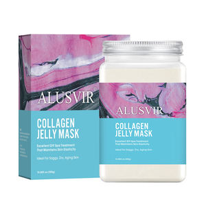 Çin Organik Vegan Kolajen Jöle Maske Tozu Doğal Beyazlatıcı Nemlendirici Özel Etiketli Yüz Maskesi - Product Image 1