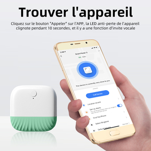Nouveau 2021 <span class=keywords><strong>Blue</strong></span> Tooth Tuya Anti Perdu Localisateur De Sac À Main GPS Intelligent Localisateur De Clé Localisateur Sifflet Traq - Product Image 3