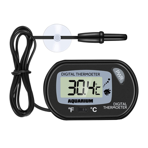 -58~158 องศาฟาเรนไฮต์ เครื่องวัดอุณหภูมิแบบดิจิตอลสำหรับตู้ปลา เครื่องวัดอุณหภูมิสำหรับตู้ปลา ตู้เลี้ยงสัตว์น้ำ และตู้เลี้ยงสัตว์ - Product Image 1