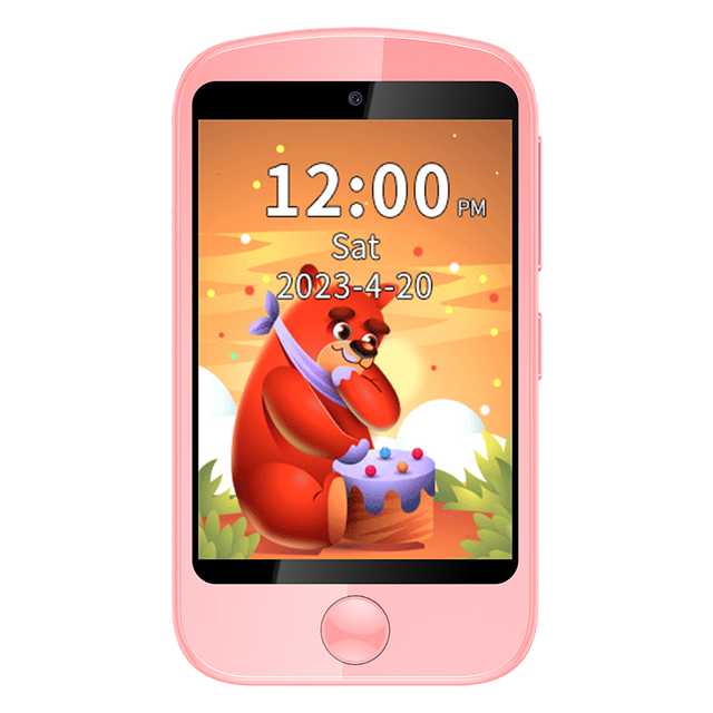 New Arrival 2.8 Inch Touch Kids Smartphone Para Ninos Music Camera Kid Toy Cell Phone for Boys Girls
