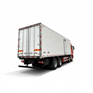 Camion frigorifique diesel manuel 8x4 robuste avec groupe frigorifique international pour la logistique de la chaîne <span class=keywords><strong>du</strong></span> froid, haute capacité - Product Image 2