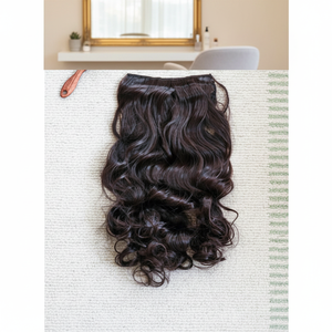 Artificial Hair Half <b>Wig</b> Brown Color Model Daiso1935 - Product Image 3