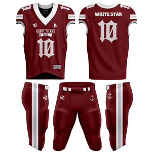 Fournisseur direct d'usine, uniforme de football américain, nouveau style, couleur unie, nouvelle arrivée, uniforme de football américain avec logo imprimé - Product Image 1