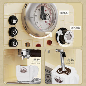 Dikucool Mini Coffee Machine <b>Building</b> <b>Blocks</b> Assembly Toy Plastic for Teenagers 7-14 Years Old - Product Image 4