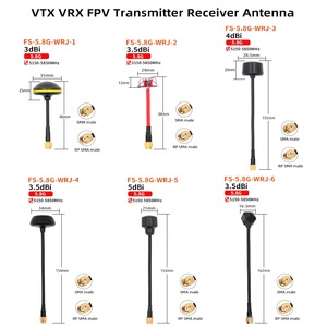 <span class=keywords><strong>Antena</strong></span> FPV de repuesto de 5.8G 915MHz <span class=keywords><strong>2</strong></span>.4G para transmisor/receptor FPV, gafas VR Mushroom, alta ganancia 3.5dBi <span class=keywords><strong>GHz</strong></span> RP-SMA para RC - Product Image 2