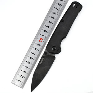 Cuchillo plegable multifuncional de acero inoxidable para exteriores, de alta dureza, para emergencias y supervivencia. - Product Image 1