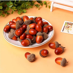 Ghiande artificiali dado realistico piccole ghiande finte per <span class=keywords><strong>la</strong></span> creazione di decorazioni natalizie per <span class=keywords><strong>la</strong></span> casa di nozze - Product Image 4