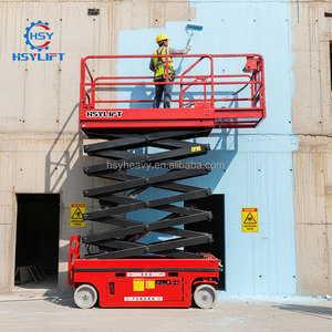Fabrika Toptan Satışı 4m-12m Mobil Elektrikli Skylift Kendinden Tahrikli Makaslı Kaldırma Platformu Havadaki Çalışmalar İçin - Product Image 1
