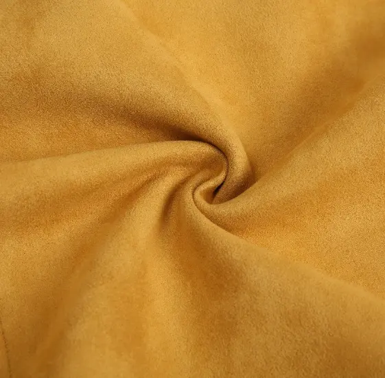 polyester warp kain suede / 105DX400D suede