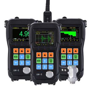 Tragbares <span class=keywords><strong>UM</strong></span>-5 Ultraschall-Dicken messgerät Stahl PVC Glas Metall und Nicht metall Dicke Tester Messbereich 0,5-508mm ein Scan B Scan - Product Image 4