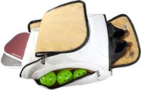 Sac à dos de pickleball Pro Tour avec crochet pour raquettes, compartiment ventilé pour chaussures, sacs de pickleball