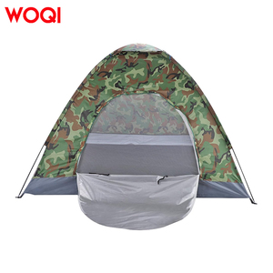 <span class=keywords><strong>Tenda</strong></span> da <span class=keywords><strong>Campeggio</strong></span> Impermeabile e Anti-UV per Una Persona Woqi, <span class=keywords><strong>Tenda</strong></span> <span class=keywords><strong>Estiva</strong></span> in Nylon per Viaggi all'Aperto, Design Mimetico per Famiglie - Product Image 3