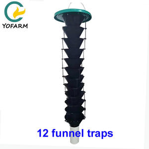 Trampa multiembudo de plástico sólido Control eficaz de Plagas para el gorgojo de la palma roja Oryctes Rhinoceros Beetle Killer Rhynchophorus - Product Image 5