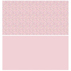 Custom <b>Pink</b> <b>Sprinkles</b> Pattern Eco-Friendly Recyclable Plastic PVC Coated Gift Wrapping Roll 100GSM Single-Sided Gift Craft - Product Image 5