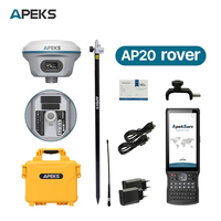 Récepteur GNSS RTK Apeks AP20 avec micrologiciel évolutif, emplacement pour carte SIM, interface RS232, IMU 120, 1408 canaux, indice de protection IP66, pour drone RTK
