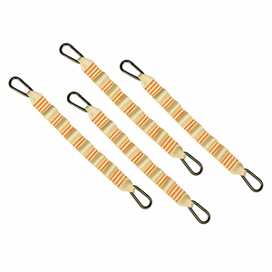 Đen CuộN lồng tethers cho chó bền nhựa PET hộp không khí với cán dây sắt cửa và thoáng khí xe thùng xử lý - Product Image 4