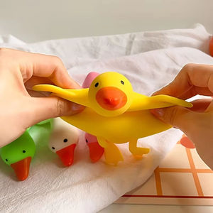Jouet Squishy Canard Jaune Mignon à Remontée Lente, Anti-Stress, Jouet à Presser en TPR Souple, Jouet Sensoriel pour Enfants et Adultes, Décompression de l'Anxiété, Extérieur - Product Image 4