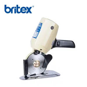 Professional Britex Br-110 300w cutter round blade double-sided cloth cutting machines for cloths