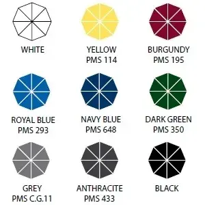 Parapluie de golf fabriqué en Italie, merchandising personnalisé - Product Image 4