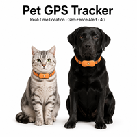 Rastreador GPS Inteligente para Mascotas, Navegación GPS de Plástico para iOS y Android, Posicionamiento Preciso, Rastreo Global, Rastreador GPS Industrial