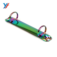 Venta caliente Carpeta de archivos A4 Clips de metal Premium con mecanismo de anillo Bootster de niquelado de 3 agujeros